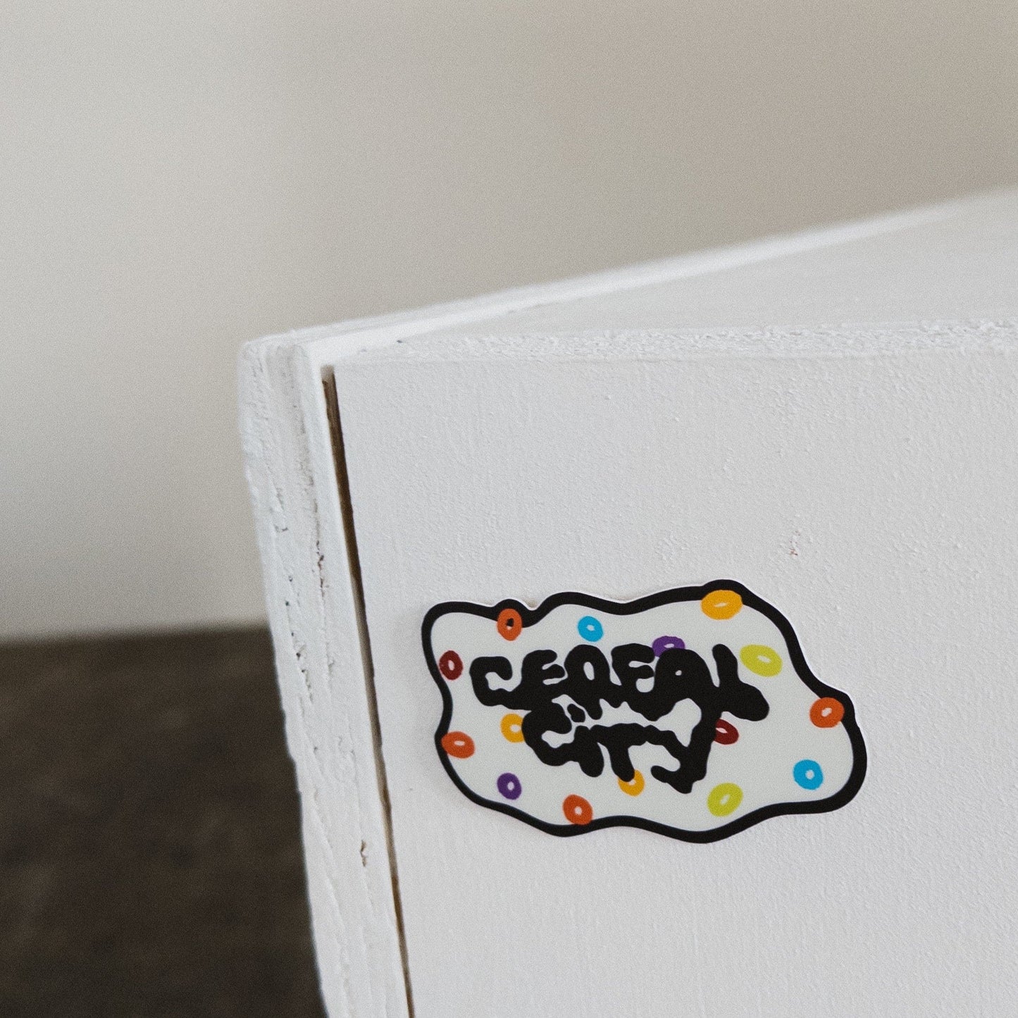 Cereal City Milk Loops Sticker