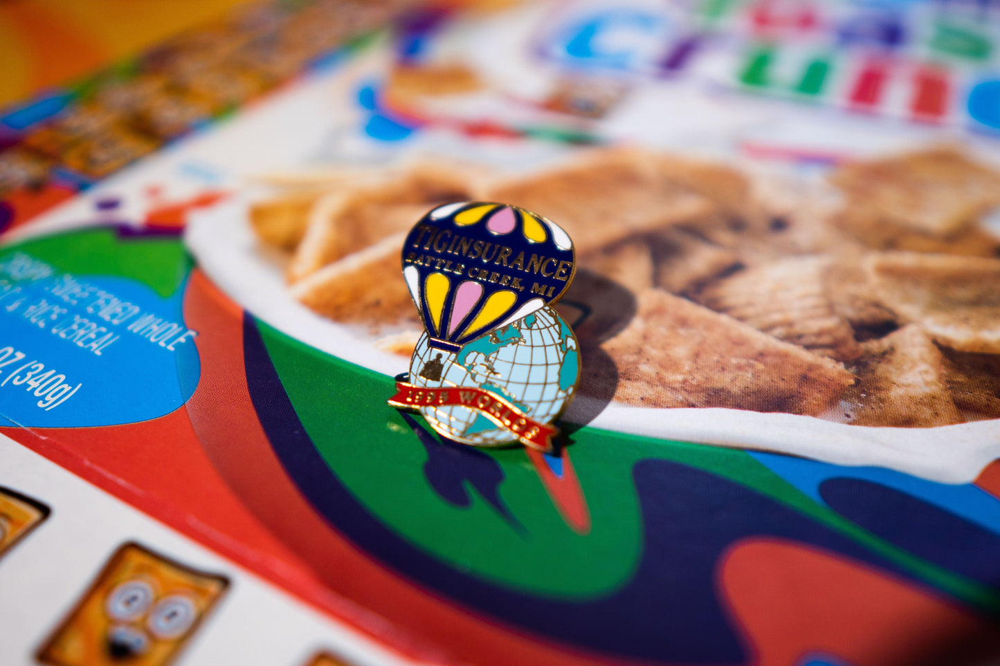 TIG Insurance Hot Air Balloon PIn