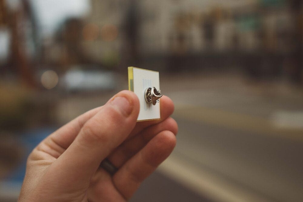 NU Square Pin