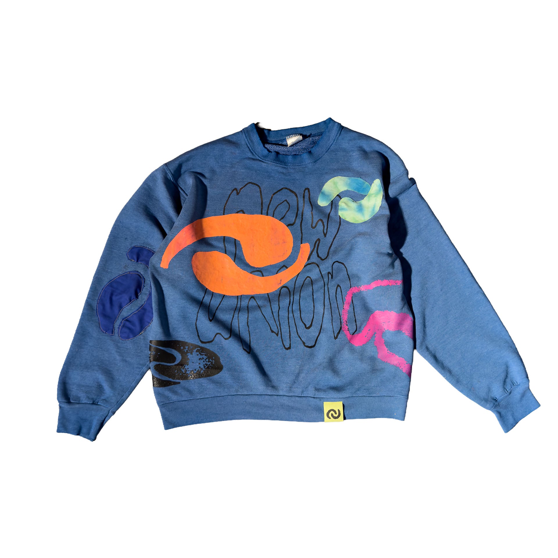 Vintage Patchwork Sweatshirt