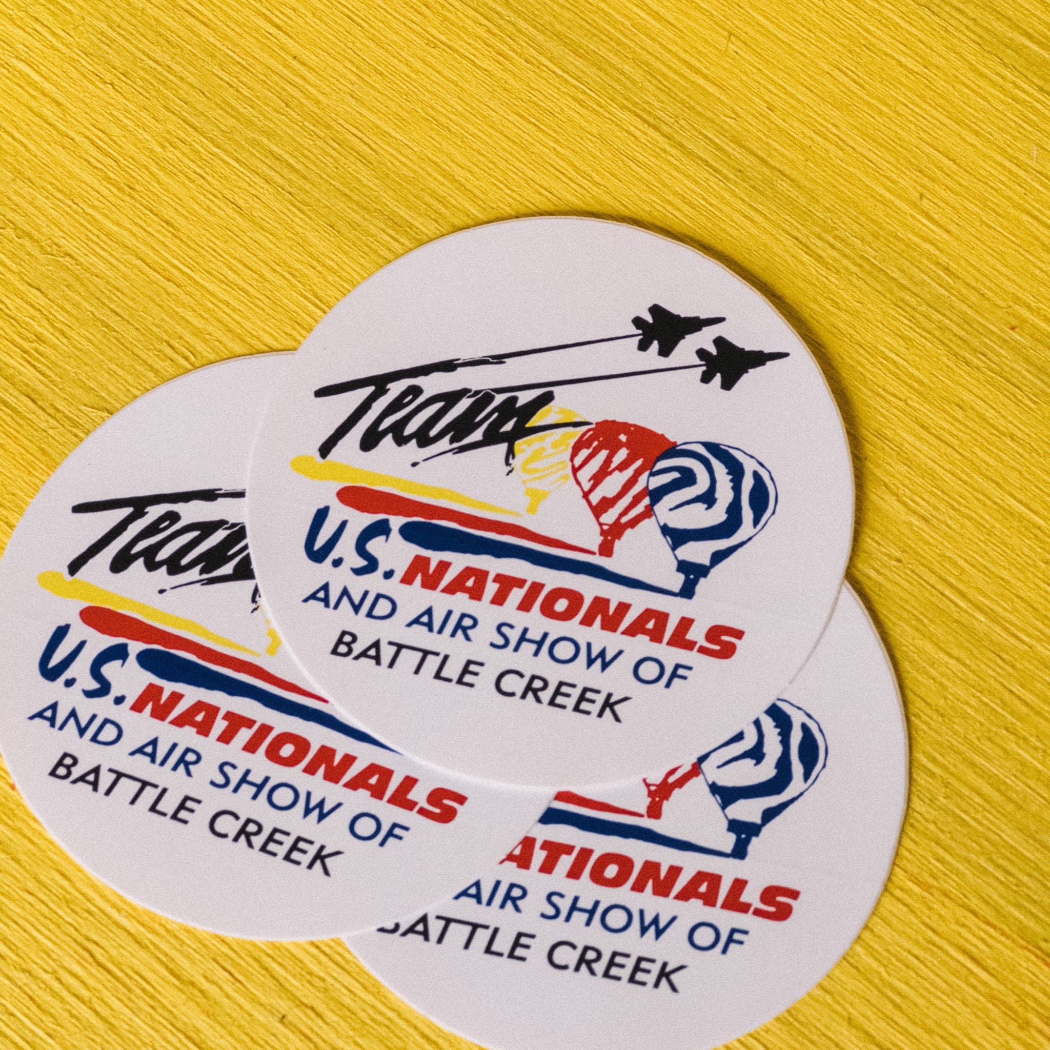 U.S. Nationals Balloon Vintage Sticker