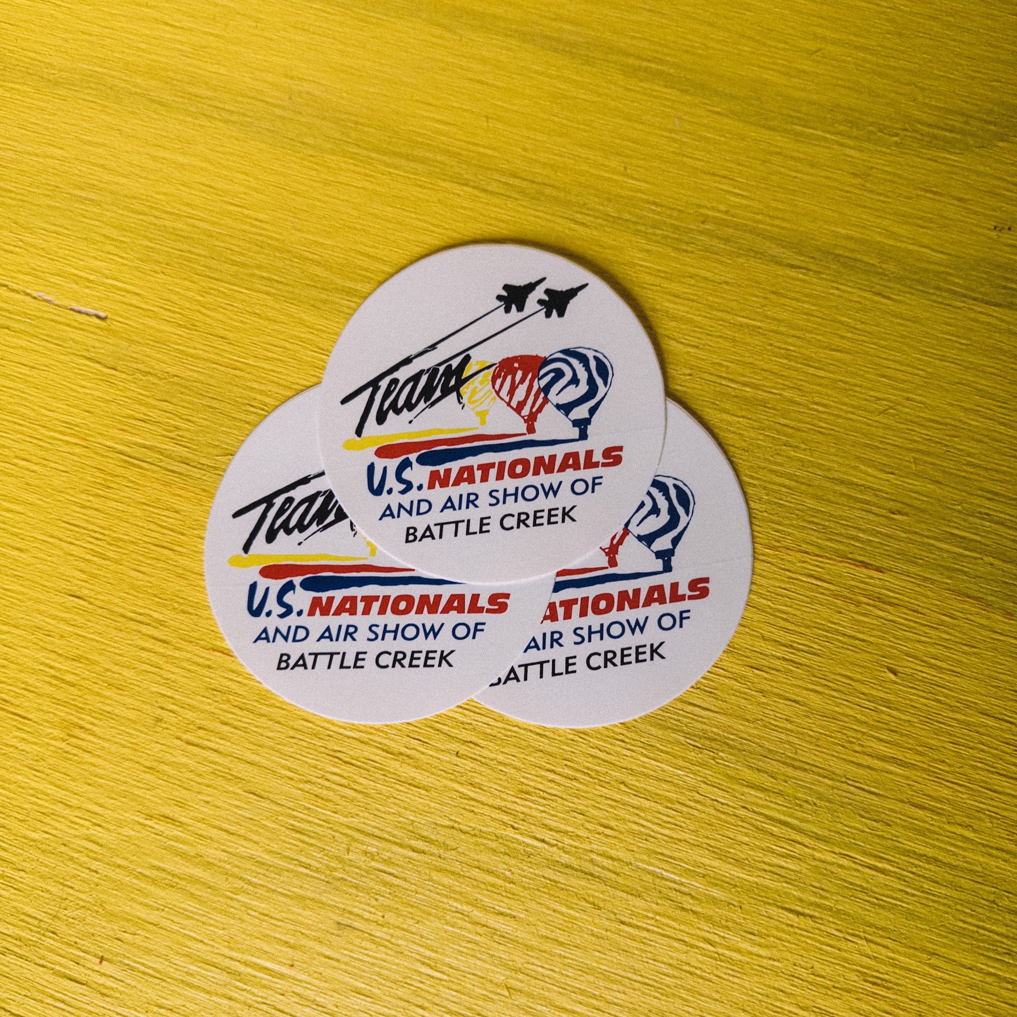 U.S. Nationals Balloon Vintage Sticker