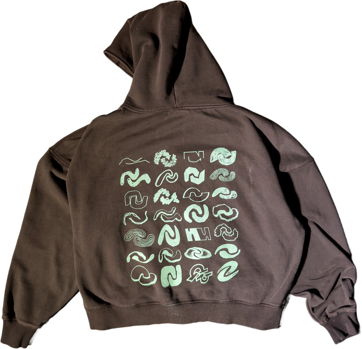 Symbols Patchwork Zip Up