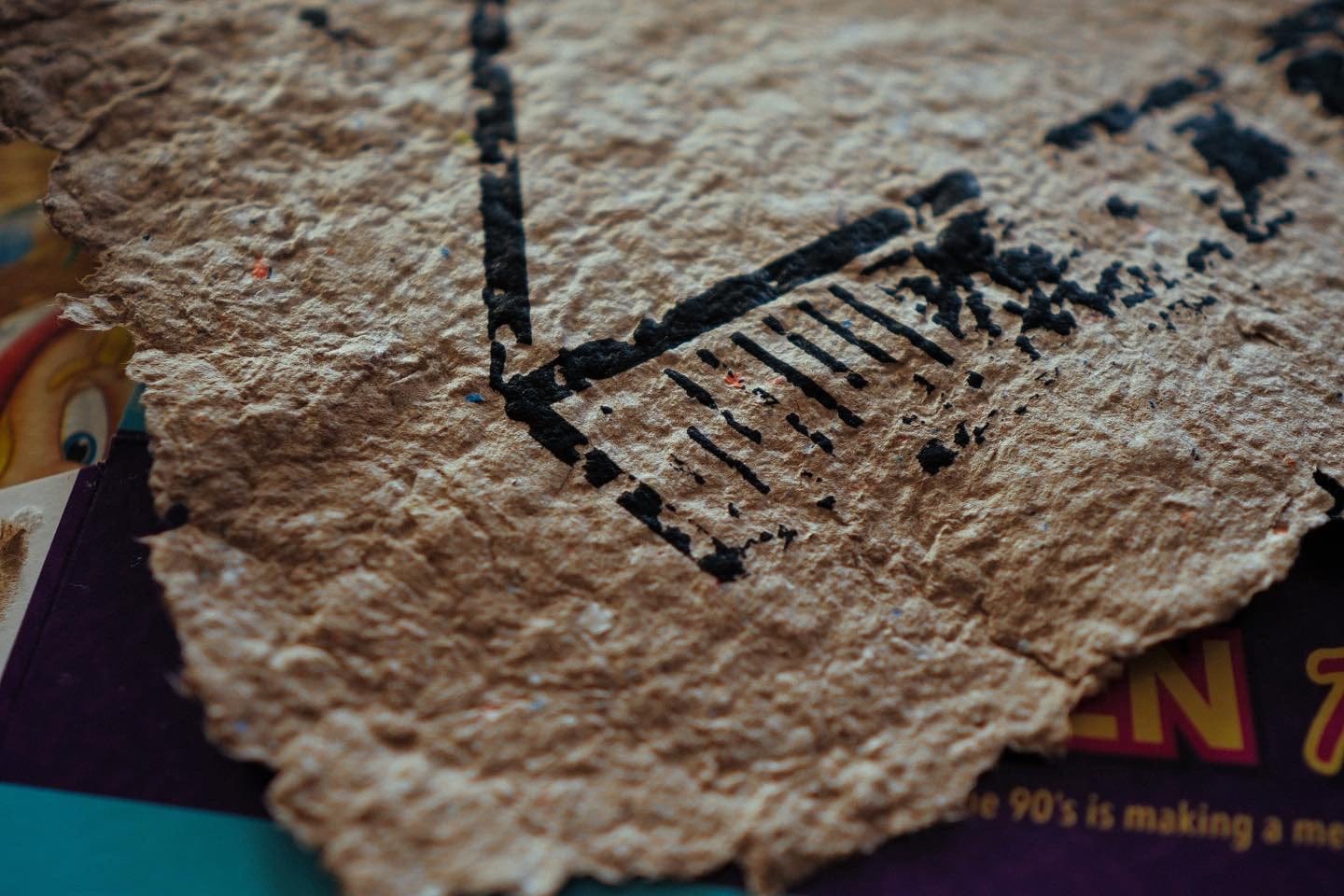 Recycled “Cereal City” Posters