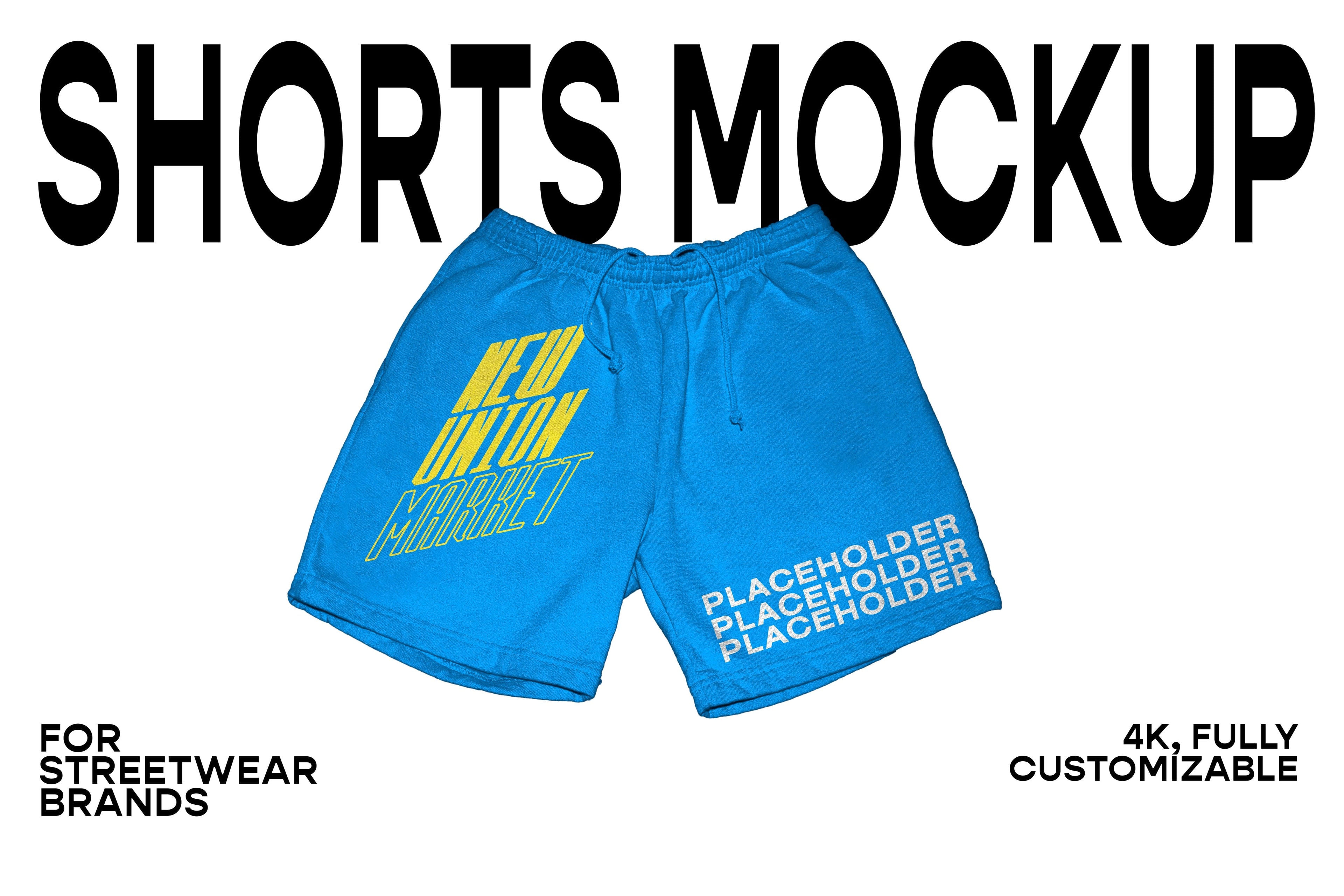 Sweat Shorts Mockup