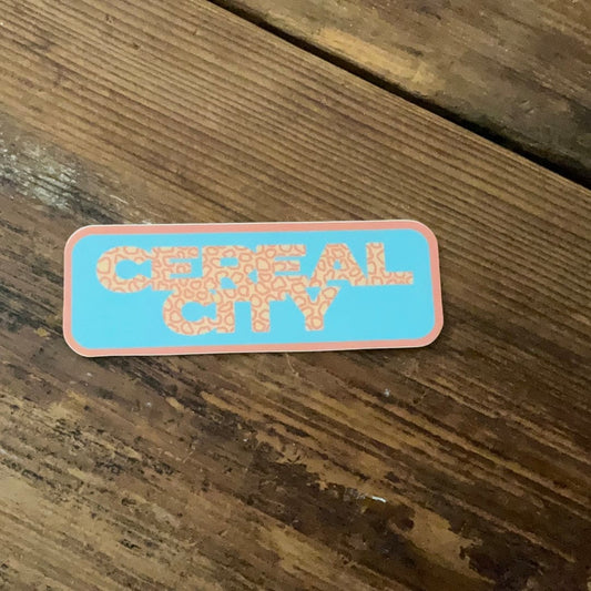 Cereal City Workers Sticker